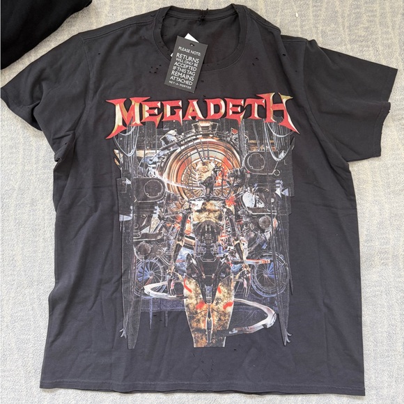 R13 Other - NWT MEGADEATH R13 MEN’S SHORT SLEEVE TEE